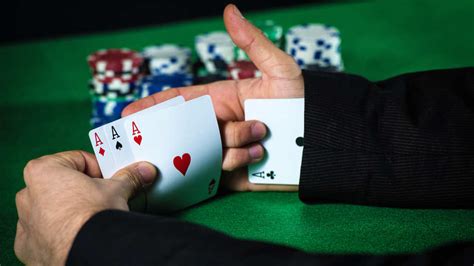 cheating in poker.